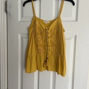 Womens Mustard Shirt